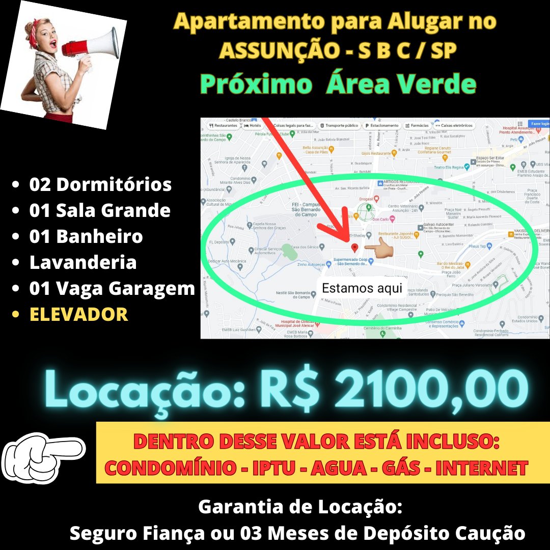 IMÓVEIS PARA ALUGAR EM SÃO BERNARDO DO CAMPO -SP